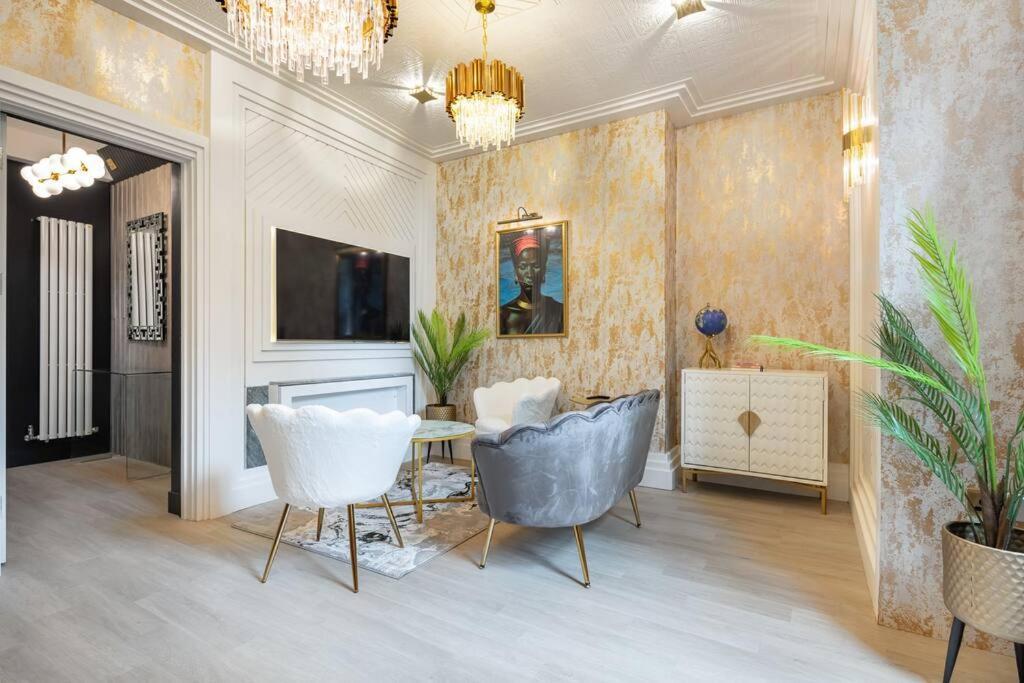 לונדון 1Lsr - High-End Luxury 2 Bed Designer Apartment מראה חיצוני תמונה