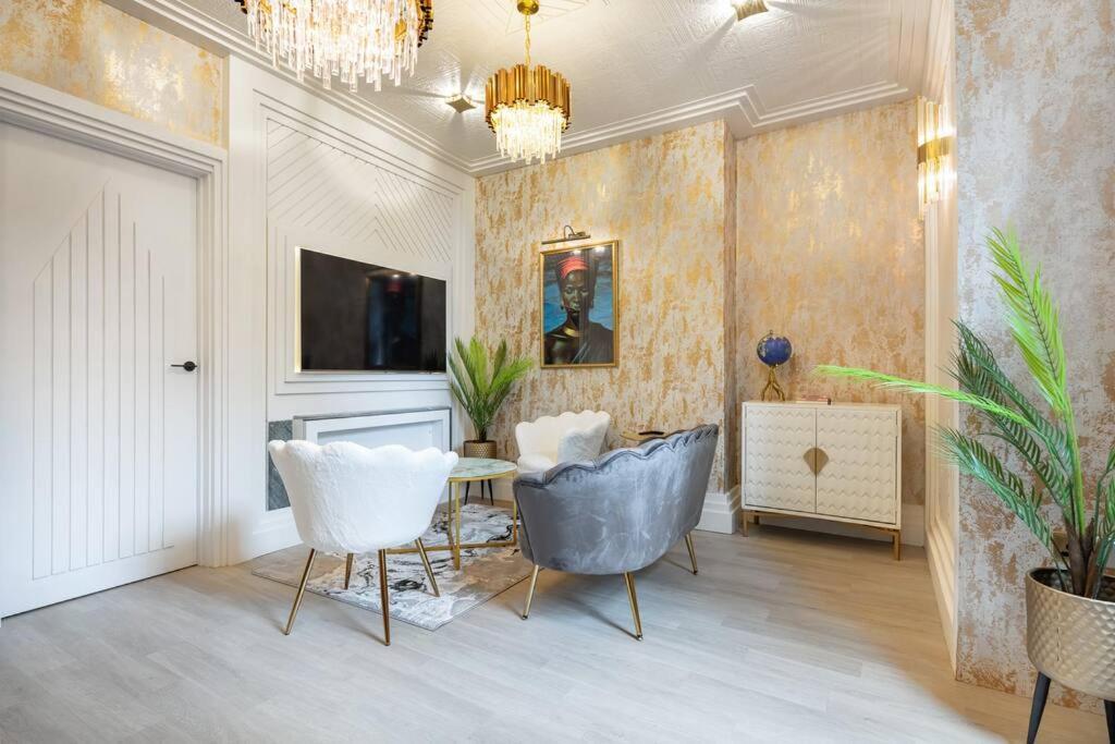 לונדון 1Lsr - High-End Luxury 2 Bed Designer Apartment מראה חיצוני תמונה